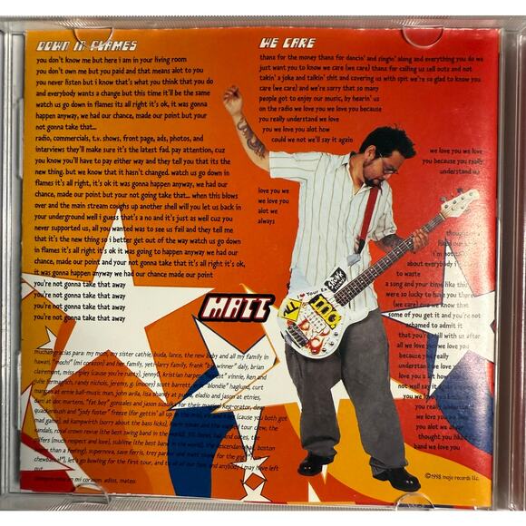 Reel Big Fish – Why Do They Rock So Hard? Clean/Edited Version CD 1998 UD-53225 - Picture 4 of 7